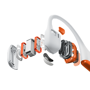 Беспроводные наушники Shokz OpenRun Pro 2, белый SHORP2-EK