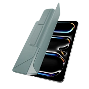 Чехол Mageasy Facet Folio для iPad Pro 11" (M4, 2024), голубой MFP11M4-GL