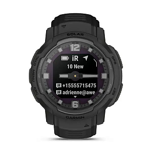 Спортивные часы Garmin Instinct Crossover Solar Tactical Edition 45 мм Black 010-02730-00