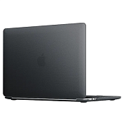 Чехол-накладка uBear Grain Case для MacBook Pro 13" (2017-2022), черный UBGC13-BK