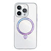 Чехол Pynana Dancing Streamer с MagSafe для iPhone 15 Pro, прозрачный PN-15PG2