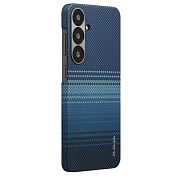 Чехол Pitaka Moonrise для Samsung Galaxy S25+, синий KS2502S