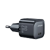 Сетевое зарядное устройство JoyRoom Mini USB-C, 20 Вт, черный JR20W-BK