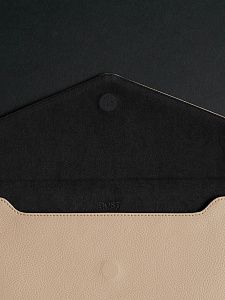 Чехол DOST для MacBook Pro/Air 14", экокожа, бежевый DOST-18